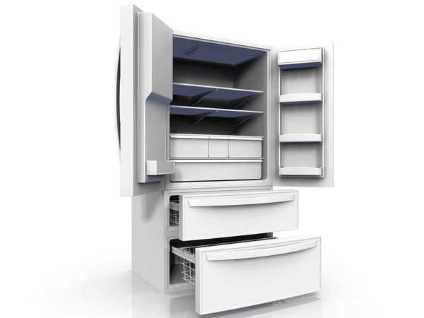 intérieur frigo américain reconditionné