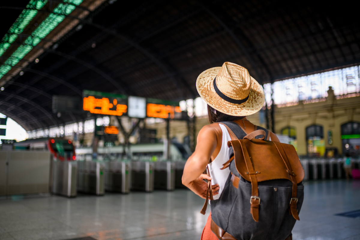 femme Sac à dos voyage